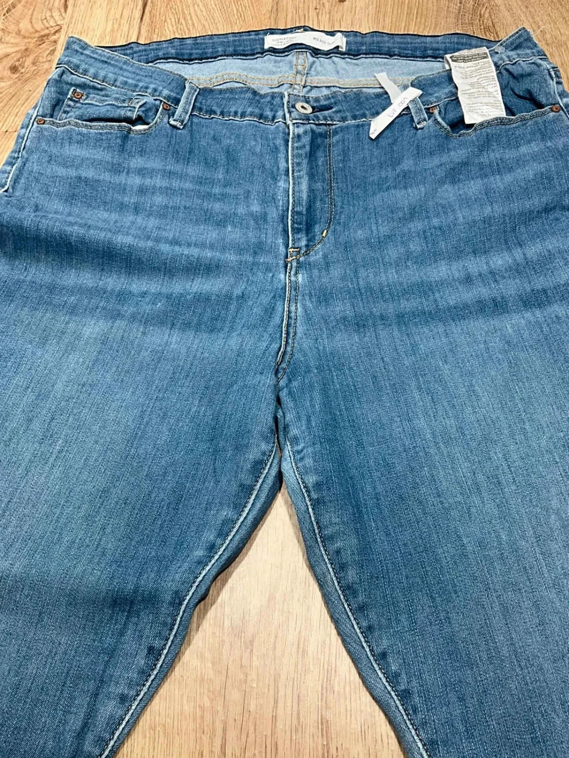 Jean Levi's Signature Mid Rise Slim W35 L30 Vintage Bleu Lvf 001 – photo 4